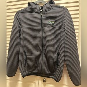 L.L. Bean Charcoal Quilted Jacket